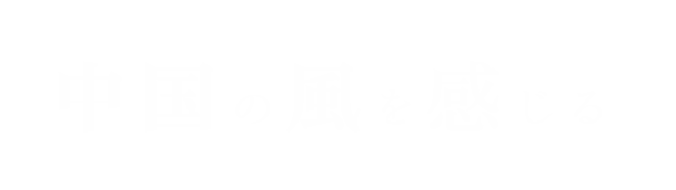 中国の風を感じる